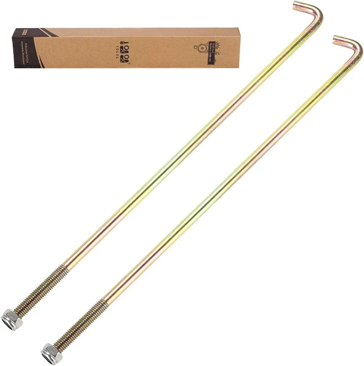 Golf Cart Zinc Plated Battery Hold Down Rod For Yamaha G29 2007-Up - 10L0l 1