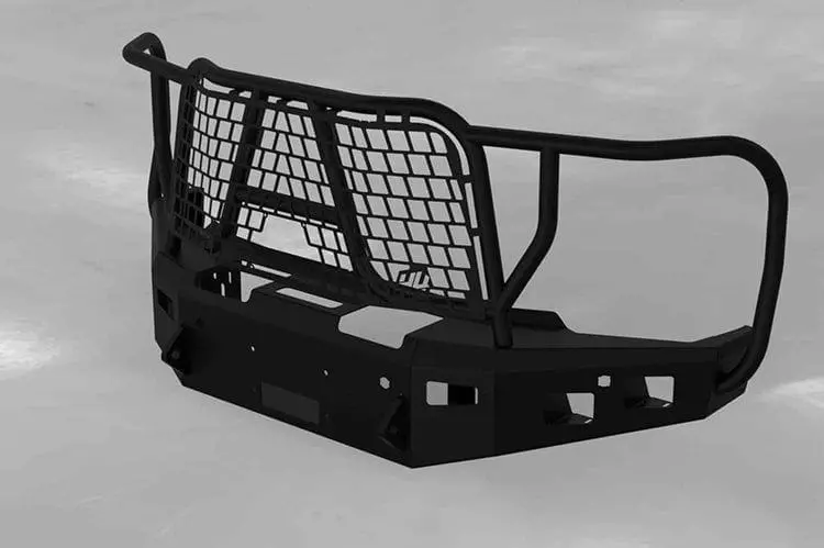 Hammerhead 600-56-1098 Ford F450/F550 Superduty 2023-2025 Front Bumper Winch Ready With Full Brush Guard 2