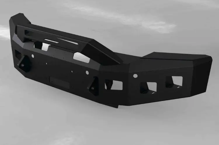 Hammerhead 600-56-0856 Chevy Silverado 1500 2019-2020 Front Bumper Formed Guard Winch Ready 2