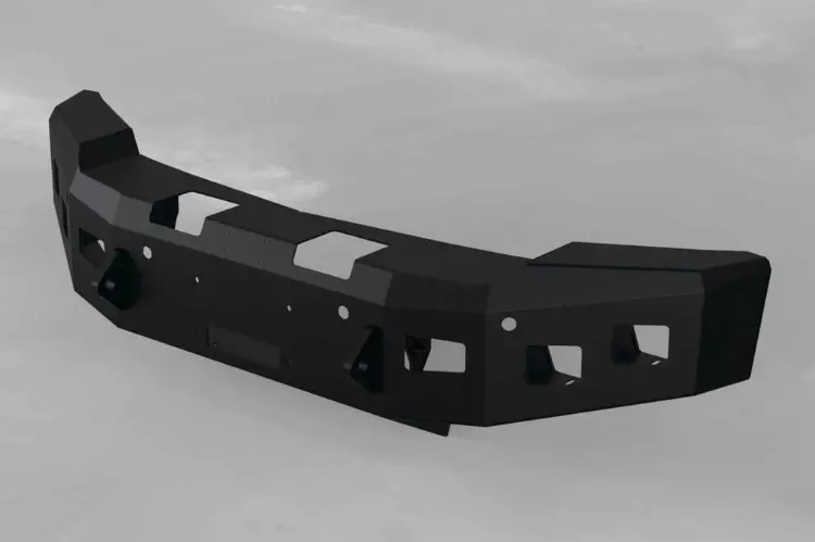 Hammerhead 600-56-0893 Chevy Silverado 1500 2019-2021 Front Bumper No Brushguard Winch Ready 2