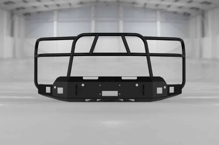 Hammerhead 600-56-1138 Chevy Silverado 1500 2024-2025 Front Winch Bumper With Full Brush Guard 1