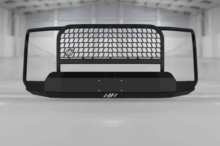 Hammerhead 600-56-1146 Chevy Silverado 1500 2024-2025 Front Tvi Bumper With Full Brush Guard 1