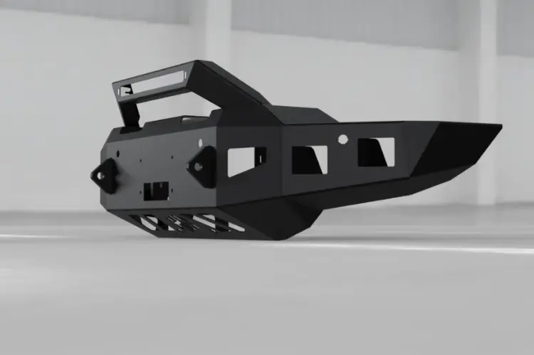 Hammerhead 600-56-0977 Chevy Silverado 2500/3500 2020-2023 Front Bumper Formed Guard Winch Ready 2