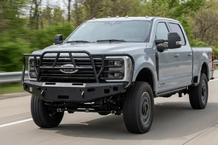 Hammerhead 600-56-1124 Ford F250/F350 Superduty 2023-2025 Front Bumper Winch Ready With Full Brush Guard – No Mesh 1