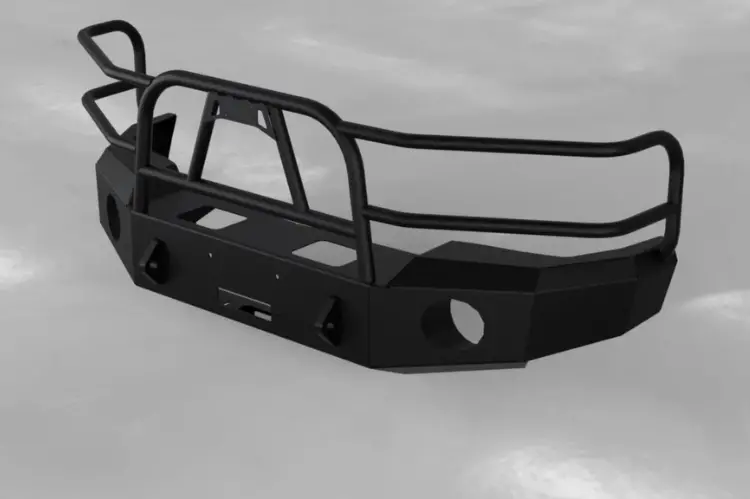 Hammerhead 600-56-0085Y Gmc Yukon And Yukon Xl 2000-2006 X-Series Front Bumper Winch Ready 2