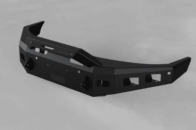 Hammerhead 600-56-0910 Nissan Titan Xd 2016-2019 Front Bumper Formed Guard Winch Ready 2