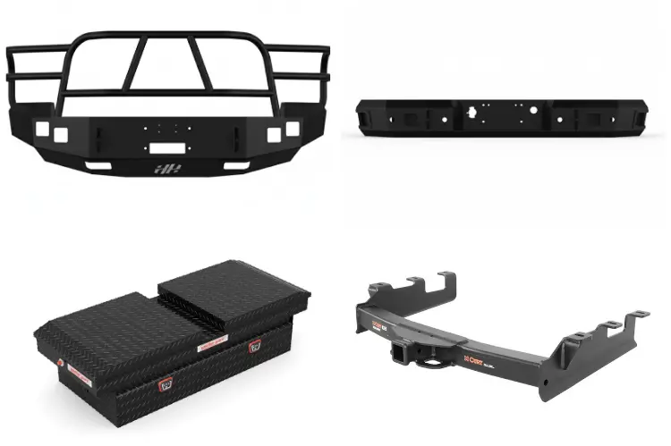 2007 Chevy Silverado 2500 Heavy Hauler Kit - Hammerhead + Weather Guard Toolbox + Curt Hitch 1