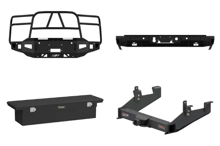 2023 Chevy Silverado 2500Hd Heavy Hauler Kit - Hammerhead + Uws Toolbox + Curt Hitch 1