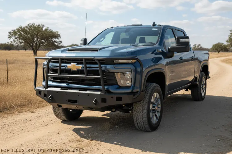 2025 Chevy Silverado 2500Hd Heavy Hauler Kit - Hammerhead + Roar Armor + Uws Toolbox + Curt Hitch 2