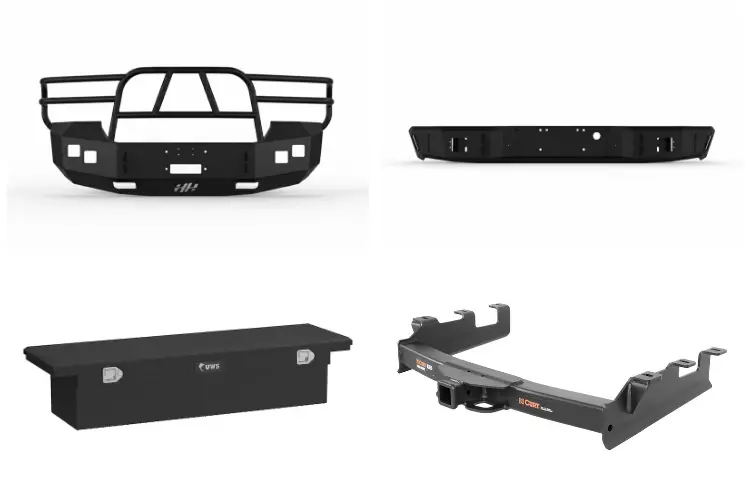 2007 Gmc Sierra 2500Hd Heavy Hauler Kit - Hammerhead + Uws Toolbox + Curt Hitch 1