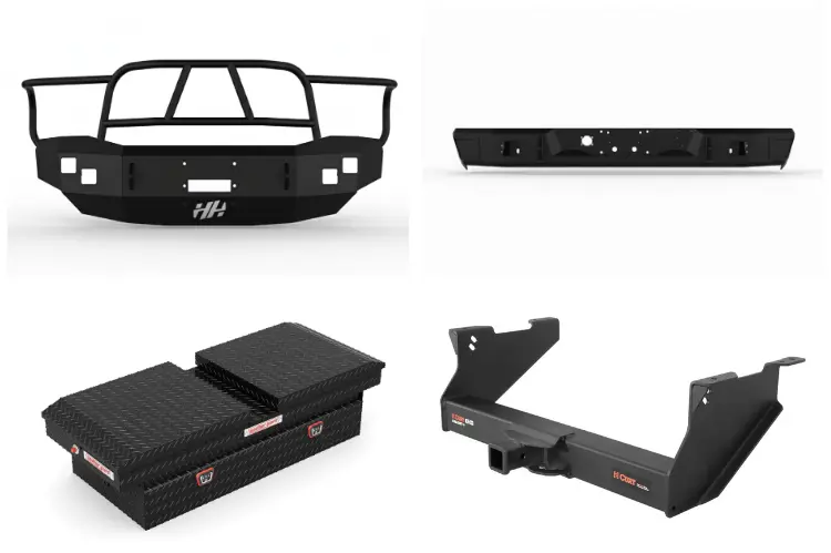 2009 Dodge Ram 2500 Heavy Hauler Kit - Hammerhead + Weather Guard Toolbox + Curt Hitch 1