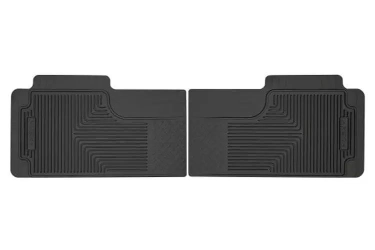 Husky Heavy Duty 1999-2007 Ford F250/F350/F450 Super Duty 2Nd Or 3Rd Seat Floor Mat 52011 Black 1