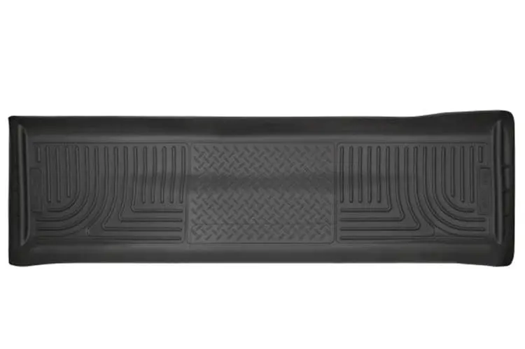 Husky Weatherbeater 2011-2016 Ford F250/F350/F450 Super Duty 2Nd Seat Floor Liner 19701 Black 1