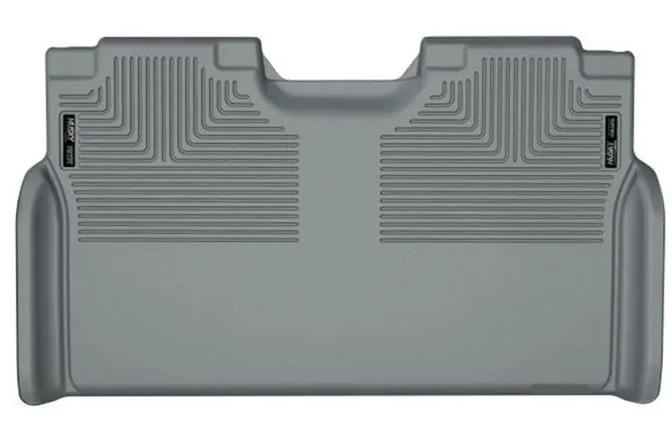 Husky Weatherbeater 2017-2022 Ford F250/F350/F450 Super Duty 2Nd Seat Floor Liner (Full Coverage) 19372 Grey 1