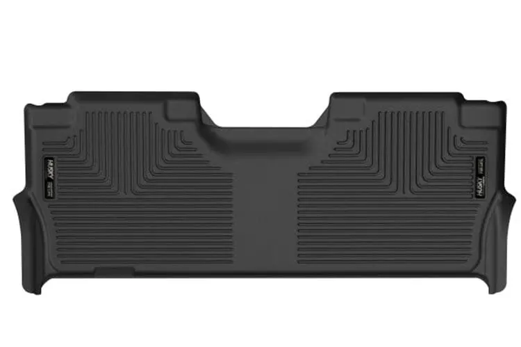 Husky X-Act Contour 2017-2022 Ford F250/F350/F450 Super Duty 2Nd Seat Floor Liner With Factory Box 53381 Black 1