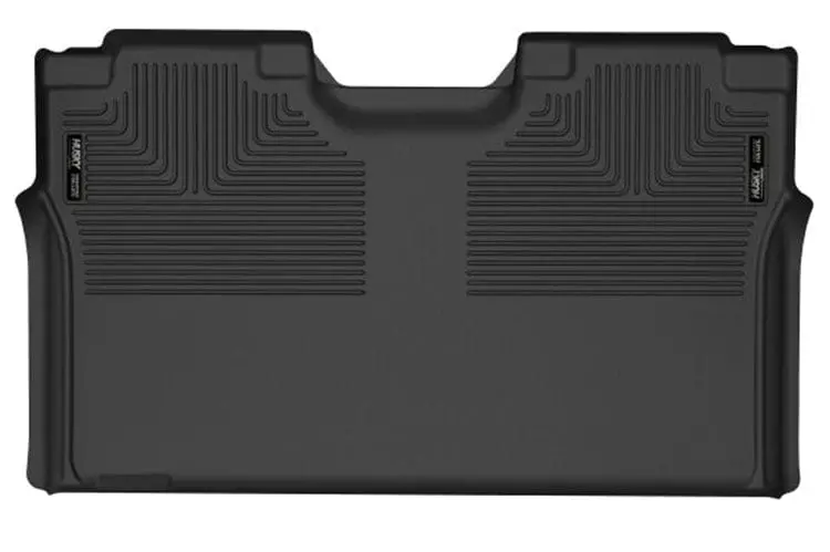 Husky X-Act Contour 2017-2022 Ford F250/F350/F450 Super Duty 2Nd Seat Floor Liner (Full Coverage) 53491 Black 1