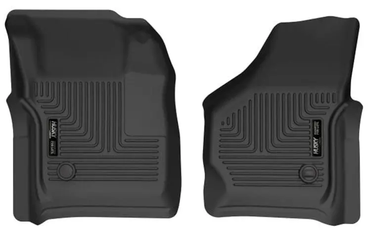 Husky X-Act Contour 1999-2007 Ford F250/F350 Super Duty Front Floor Liner 51791 Black 1