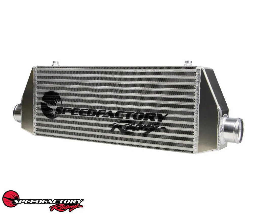 Speedfactory Racing "Street" Side Inlet/Outlet Universal Front Mount Intercooler - 2.5" Inlet/Outlet (300-500Hp) 1
