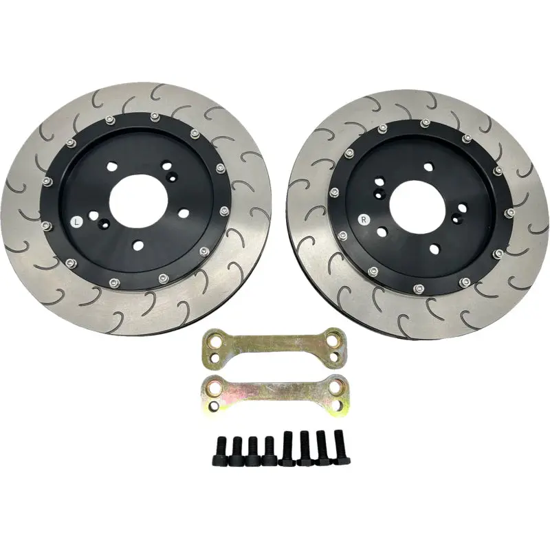Ballade Sports Two Piece Front Rotor Kit - 00-09 Honda S2000 1