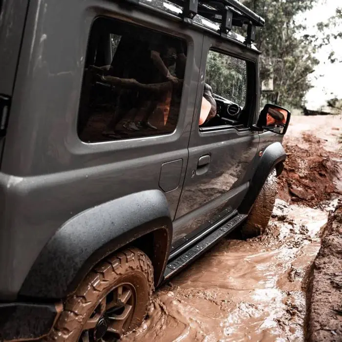 Wildog Accessories Steel Rock Sliders (Jimny Year 2018+) 1