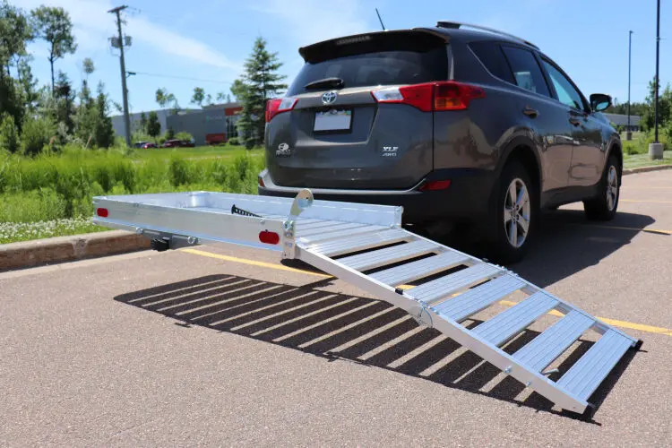 Enthuse - Scooter Hitch Carrier With Loading Ramp. 1