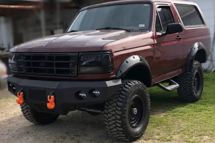 Iron Bull Front Bumper 1992-1996 Ford Bronco #1 1