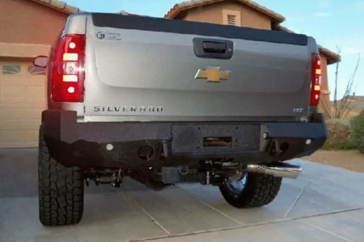 Iron Bull Rear Bumper Chevy Silverado 2500/3500 2007-2013 #7 1