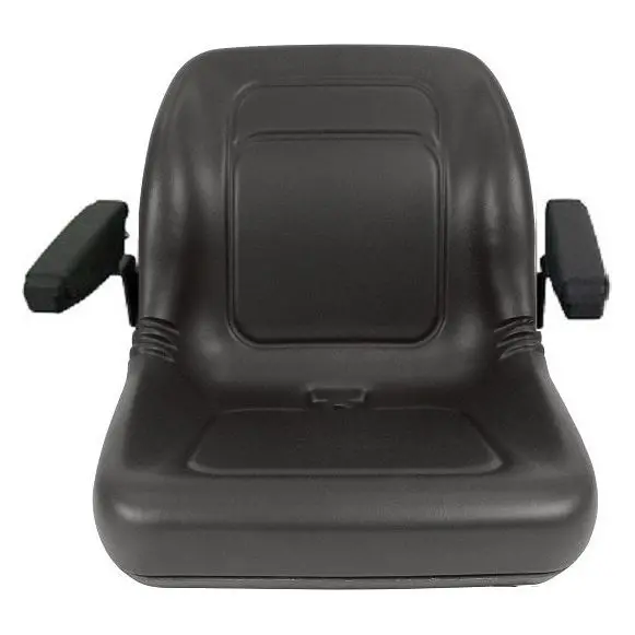 Skid Loader Compact Lawn Mower Garden Tractor Seat W/ Arm Rests 4