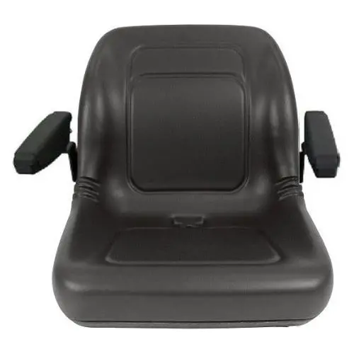 Skid Loader Compact Lawn Mower Garden Tractor Seat W/ Arm Rests 1