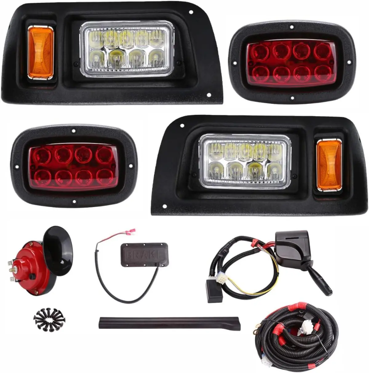 Light Kit Led Headlight And Taillight For Club Car Ds - 10L0l 1