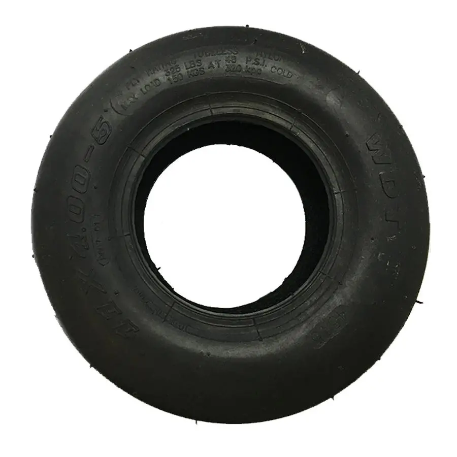 11 X 4.00 - 5 Smooth Tire 4 Ply Tubeless Tire Replacement For Carlisle 5120111 2