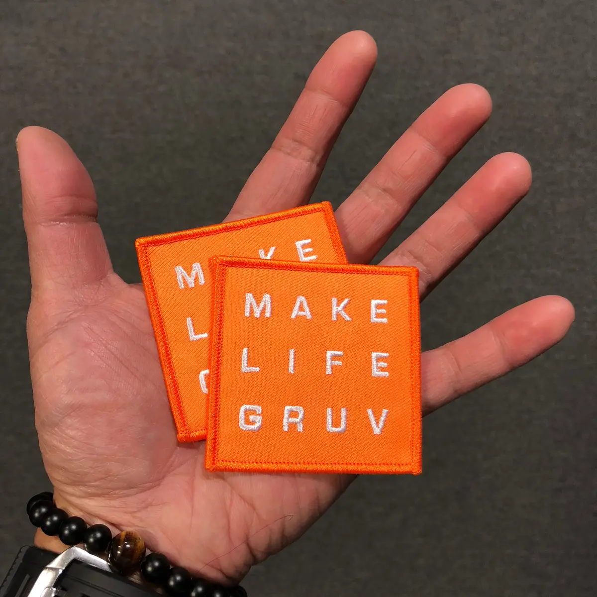 "Make Life Gruv" Patches (2-Pack) 1