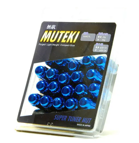 Muteki 20Pc Forged Steel Closed End Lug Nut Set 6