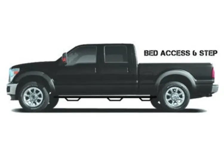N-Fab C19105cc-6-Tx 2020-2023 Gmc Sierra 2500/3500 6'9" W2w Nerf Step System 2