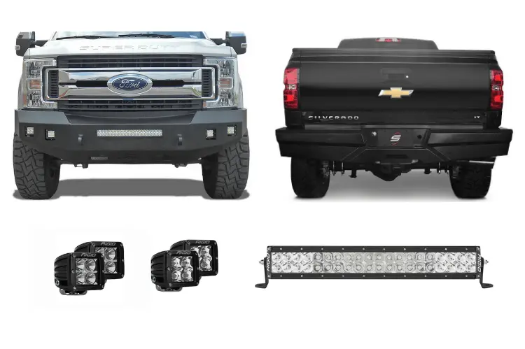 2019 Chevy Silverado 2500Hd Night Raider Kit - Steelcraft + Rigid Lighting 1