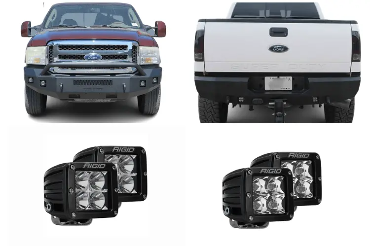 2007 Ford F250 Superduty Night Raider Kit - Steelcraft + Rigid Lighting 1