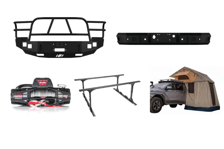 2007 Chevy Silverado 2500 Overland Adventure Kit -  Hammerhead Armor + Warn Winch + Truxedo Rack + Arb Rooftop Tent 1