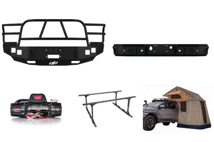 2007 Chevy Silverado 2500Hd Overland Adventure Kit -  Hammerhead Armor + Warn Winch + Truxedo Rack + Arb Rooftop Tent 1
