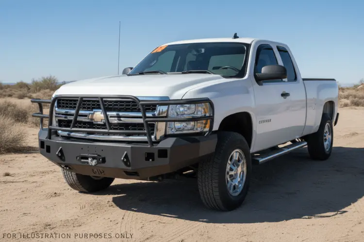 2007 Chevy Silverado 2500Hd Overland Adventure Kit - Hammerhead Armor + Warn Winch + Truxedo Rack + Arb Rooftop Tent 2