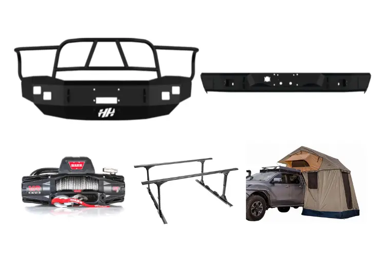 2009 Dodge Ram 2500 Overland Adventure Kit -  Hammerhead + Warn Winch + Truxedo Rack + Arb Rooftop Tent 1