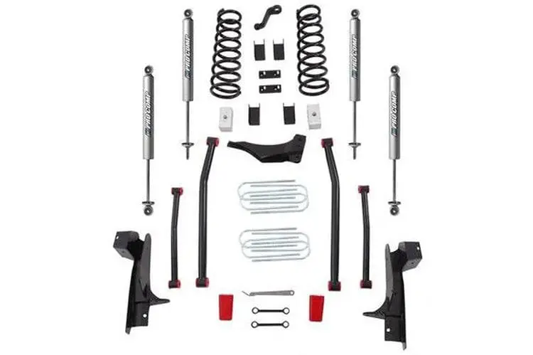 Procomp K2078m Dodge Ram 2500/3500 2009-2010 6″ Long Arm Lift Kit With Pro-M Shocks 1