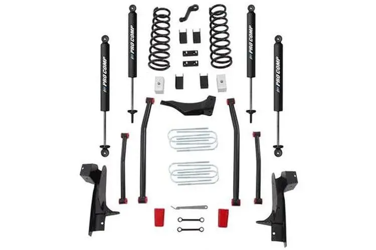 Procomp K2078t Dodge Ram 2500/3500 2009-2010 6″ Long Arm Lift Kit With Pro-X Shocks 1