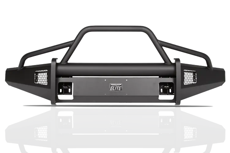 Fab Fours Ff18-R4562-1 Ford F150 2018-2020 Black Steel Elite Front Bumper Pre-Runner Guard 1