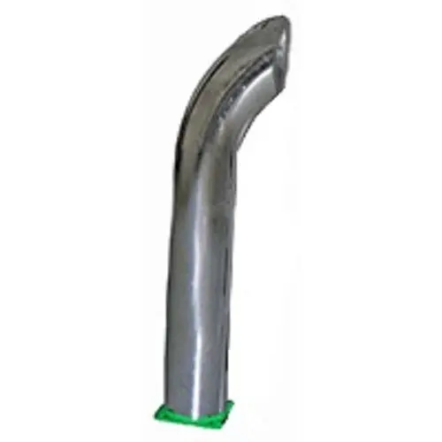 3.5-Inch OD Stainless Steel Exhaust Pipe – 24-Inch Tall for John Deere Tractors - Image 2