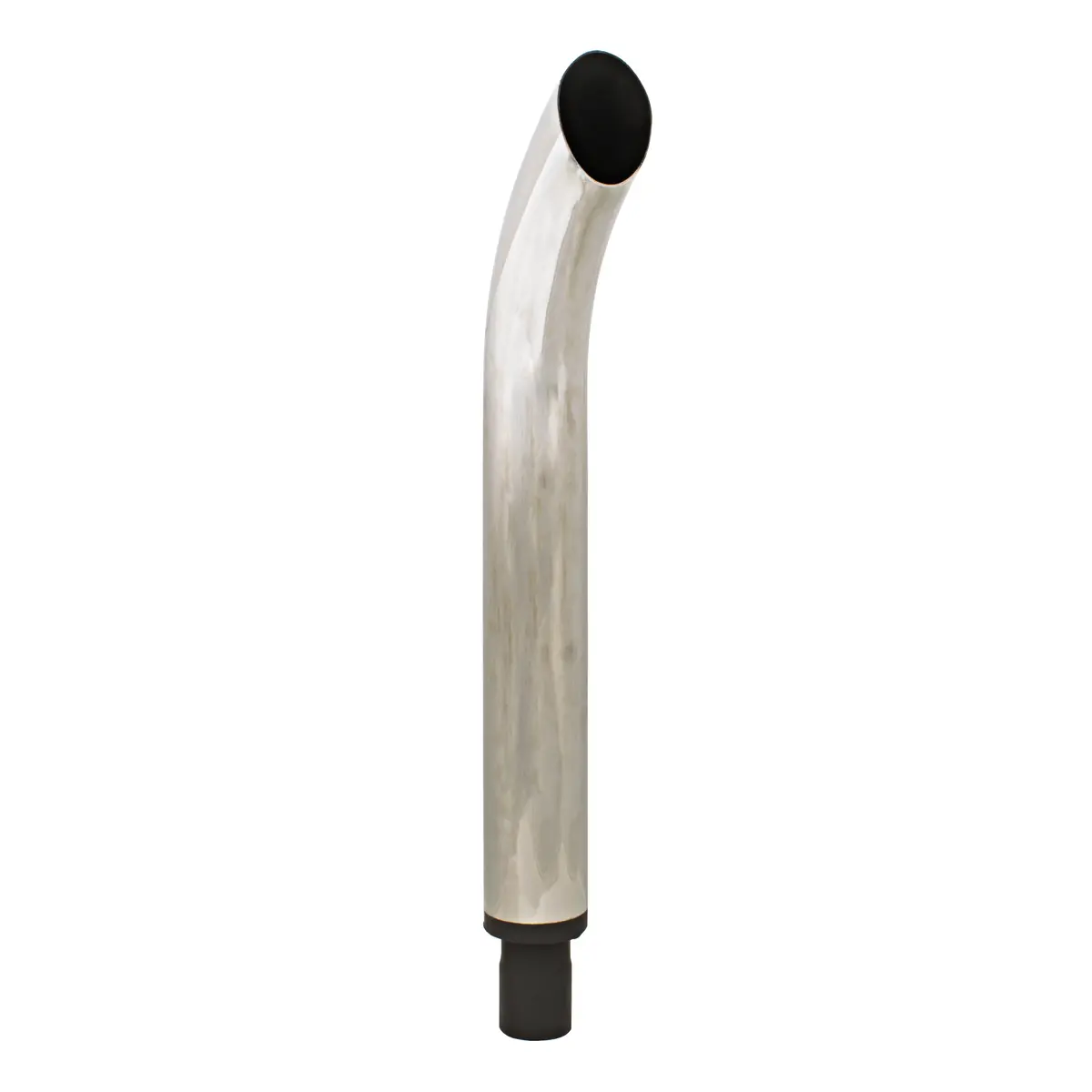Chrome Exhaust Pipe For Cockshutt / Farmall / Massey Harris / Oliver 27" Tall - 3-1/2" Od 2