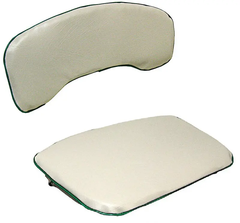 2 Piece Tractor Seat Cushion Set For Minneapolis Moline / Oliver / White 1