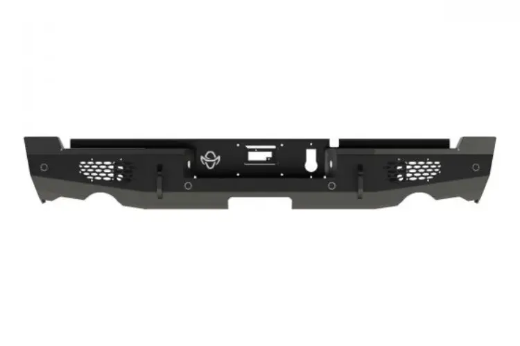 Ranch Hand Mbd19hbmsle 2019-2024 Dodge Ram 1500 Midnight Rear Bumper With Rear Exhaust 1