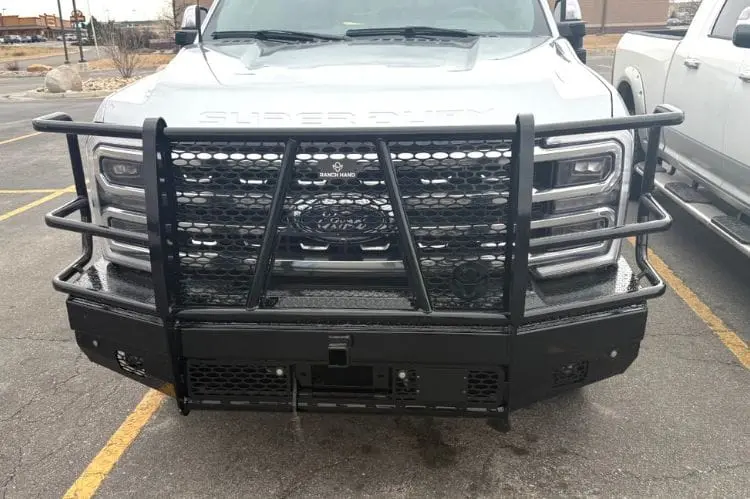 Ranch Hand Fbf235blr 2023-2026 Ford F250/F350 Superduty Sport Series Front Bumper Winch Ready With Grille Guard 1