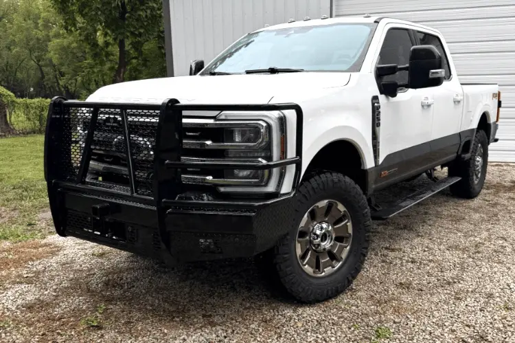 Ranch Hand Fbf235blr 2023-2026 Ford F250/F350 Superduty Sport Series Front Bumper Winch Ready With Grille Guard 2