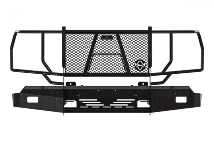 Ranch Hand Fsg22hbl1 2022-2026 Gmc Sierra 1500 Summit Front Bumper With Grille Guard 1